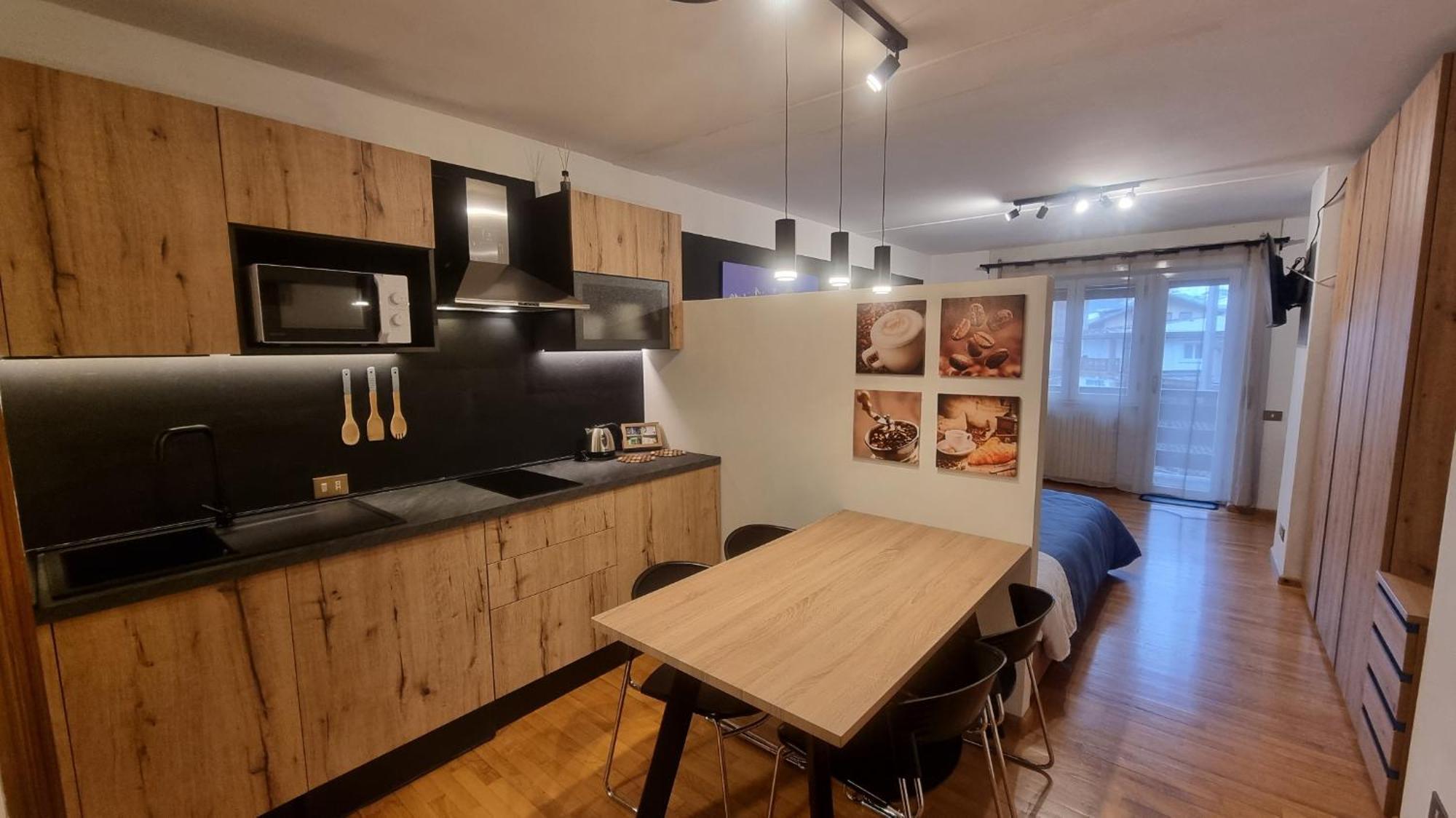Studio Apartment Ariston In Centro A Cortina Cortina dʼAmpezzo Exterior foto